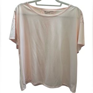 NWT Women’s Under Armour Light Pink Shirt— Size XL